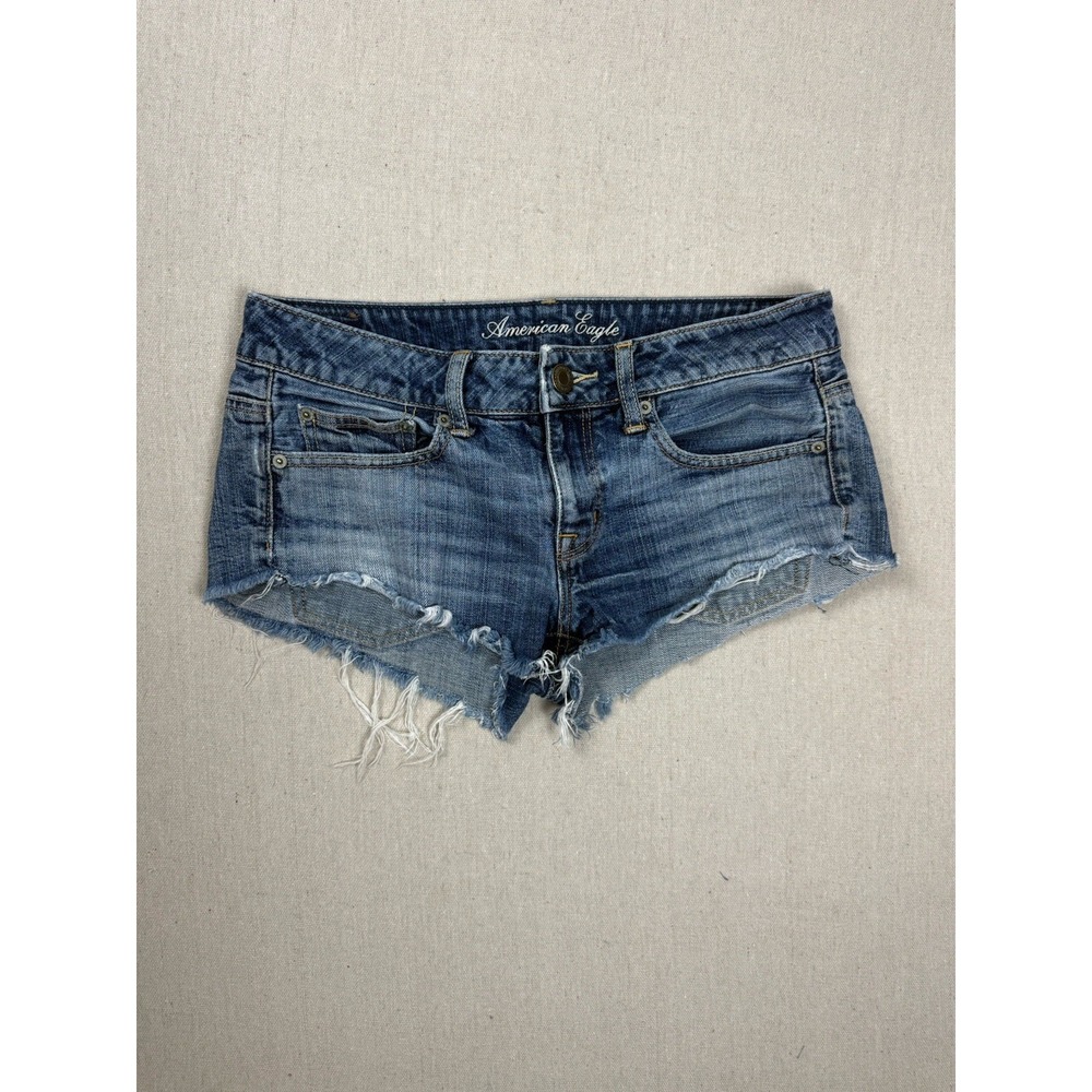 American Eagle Low Rise Mini Shorts Size 4
